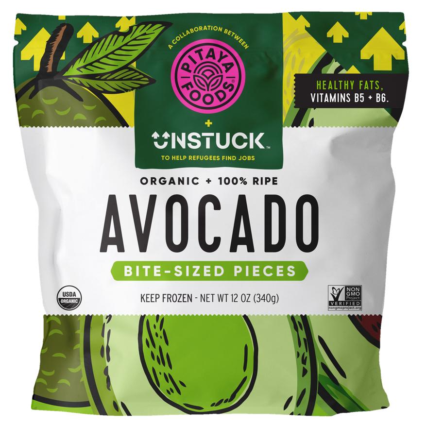 Organic Avocado Bite-Sized Pieces